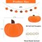 Fall Decor, Fall Decorations for Home, Felt Pumpkin Garland and Wood Bead for Fall Decorations Indoor, Fall Pumpkin Banner for Mantle Wall Decor